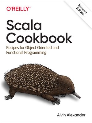 cover image of Scala Cookbook
